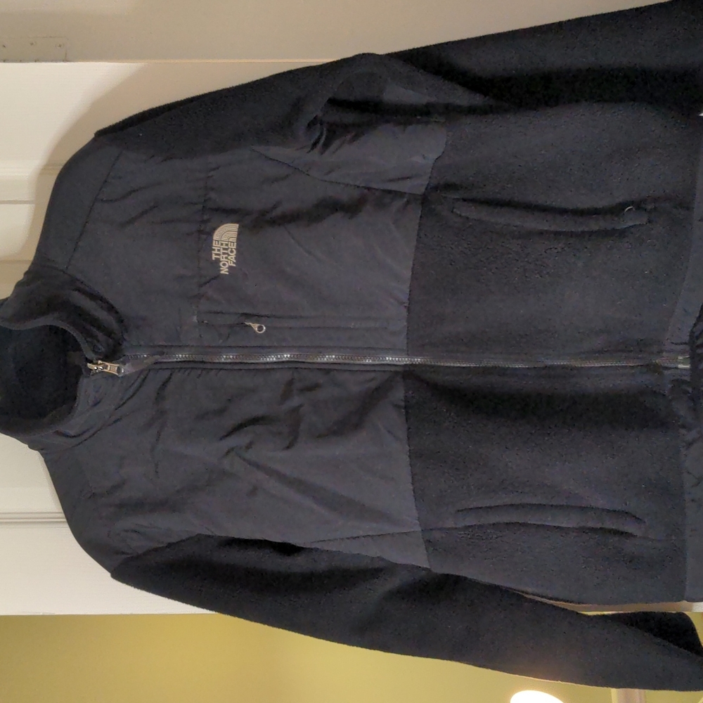 North Face Women's XL fleece jacket Denali - Black